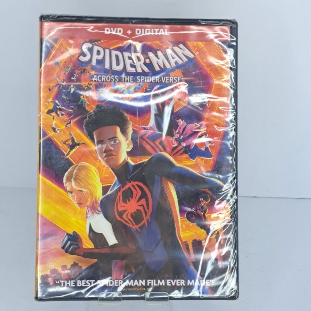 Spider Man Across The Spider Verse DVD Digital Copy Combo New Sealed Movie